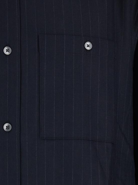 25FW 토니웩 셔츠 BE34SH21NAVYPINSTRIPE Blu - TONYWACK