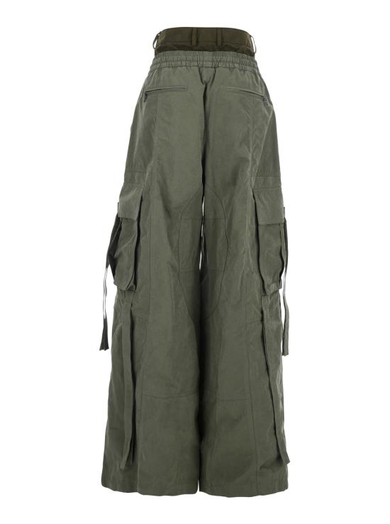25FW 돌체앤가바나 스트레이트 팬츠 FTDGXTHUMS8N3644 Green - DOLCE & GABBANA