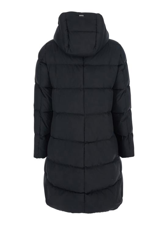 25FW 에르노 아렌델레 & 뉴 레이디 포 퍼 A 셰이프 다운 자켓 PI001948D12414Z9300 Black - HERNO