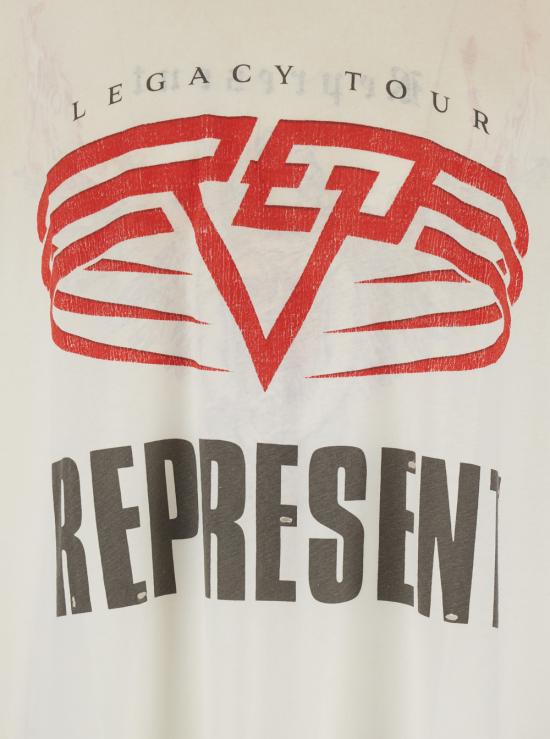 25FW 리프레젠트 반팔 티셔츠 MLM10017630 White - REPRESENT