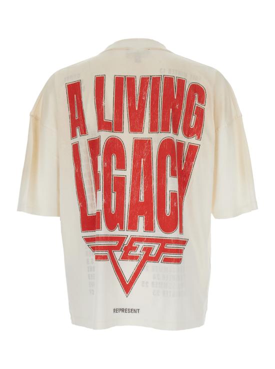 25FW 리프레젠트 반팔 티셔츠 MLM10017630 White - REPRESENT