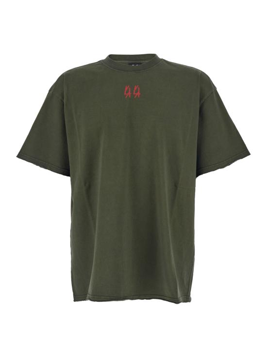 25FW 44레이블 반팔 티셔츠 B0030556FA673P723 Green