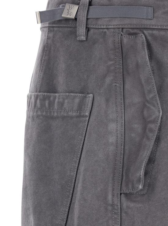 25FW 우영미 스트레이트 팬츠 W253PT25984G Grey - WOOYOUNGMI