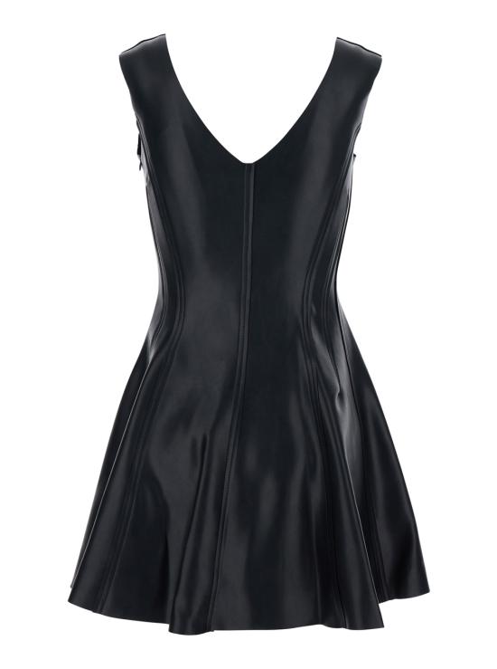 25FW 노마카말리 원피스 ST1243LVB12001 Black - NORMA KAMALI