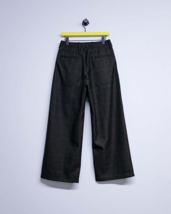  아워레가시 치노 팬츠 아워 레거시 브라운 던모어 체크 울 브릿지 치노 - OUR LEGACY