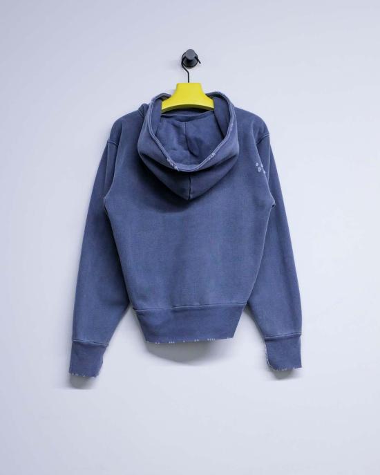  아워레가시 긴팔 티셔츠 아워 레거시 1000 포인트 프린트 코튼 렐릭 후드 티셔츠 - OUR LEGACY