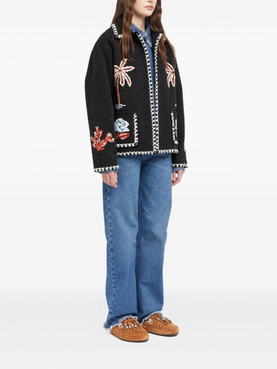 25FW 알라누이 자켓 LWHQ01BE25KNI002 0784 NERO - ALANUI