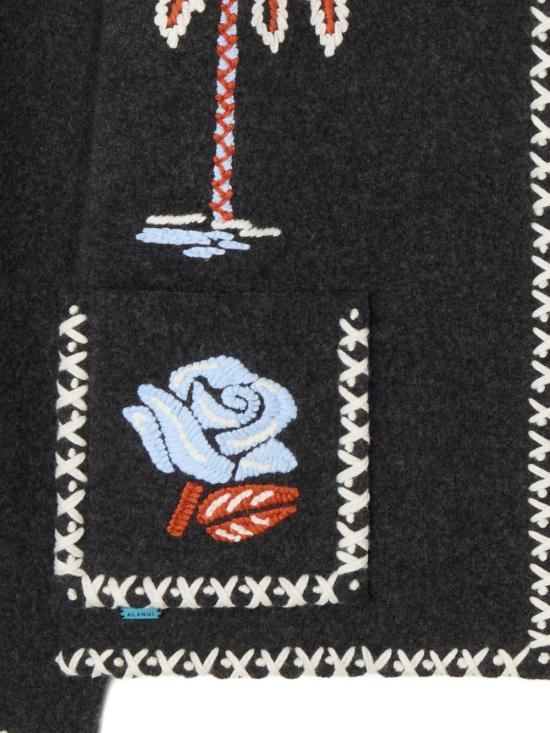 25FW 알라누이 자켓 LWHQ01BE25KNI002 0784 NERO - ALANUI