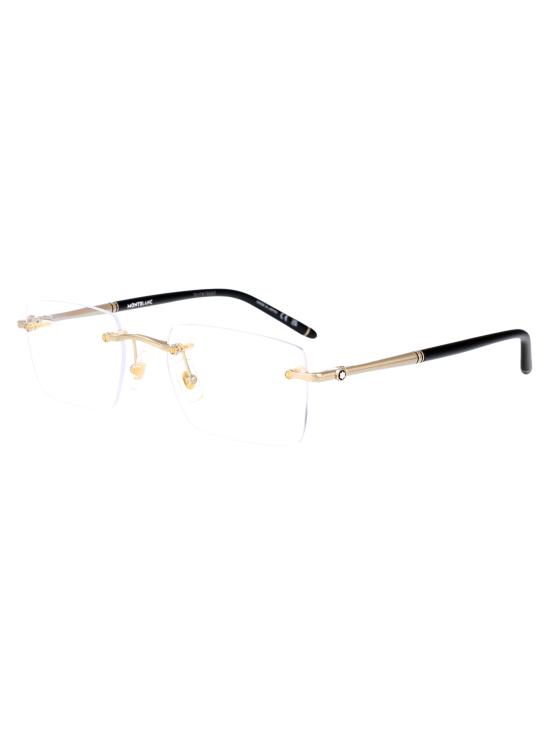 26SS 몽블랑 안경 MB0444O 001 gold - MONTBLANC
