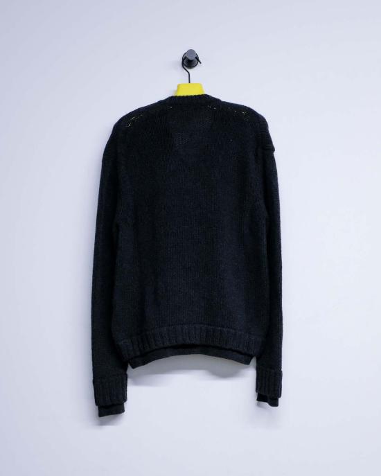  아워레가시 스웨터 아워 레거시 로우 트위스트 메리노 폴스 V넥 - OUR LEGACY