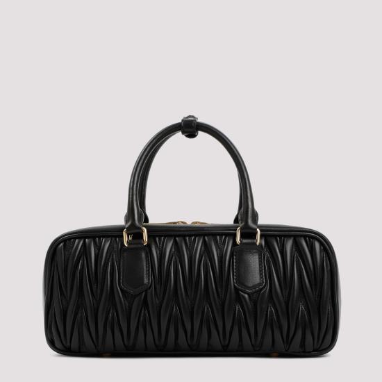 26SS 미우미우 토트백 5BB148 V OONAN88 F0002 Nero - MIU MIU