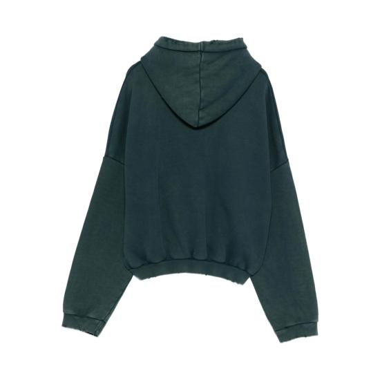 25FW Stay Human On Earth 후드 티셔츠 F25 08MR NAVY GREEN - STAY HUMAN ON EARTH