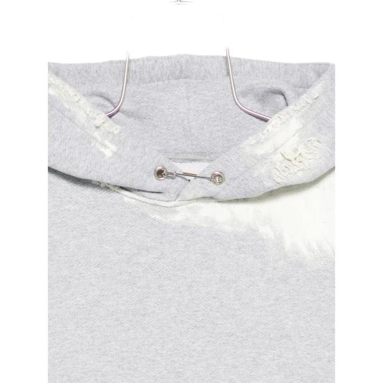 25FW Stay Human On Earth 후드 티셔츠 F25 01D HEATH GREY - OTHER BRANDS