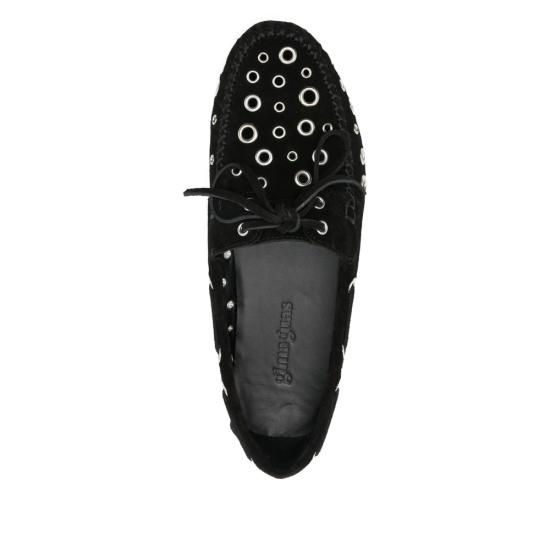 25FW 기마구아스 로퍼 CAR SHOES EYEL BLACK - GIMAGUAS