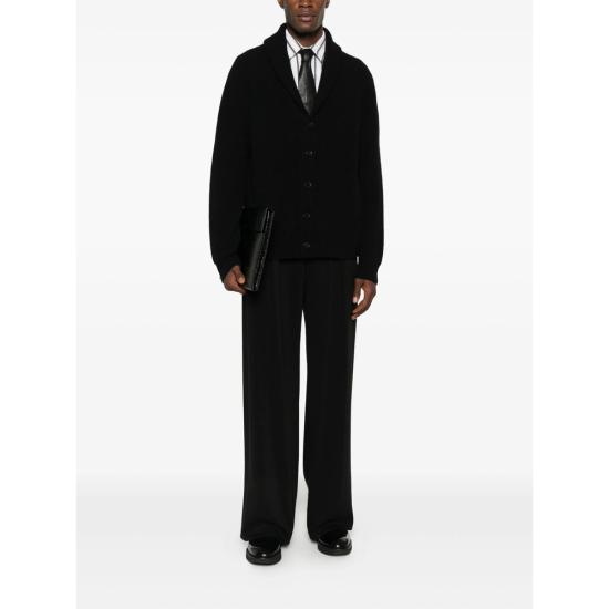 25FW 로베르토 콜리나 가디건 M20112 M2009 BLACK - ROBERTO COLLINA