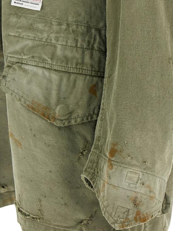 25FW 메종 미하라 야스히로 자켓 J15BL171KHAKI GREEN - MAISON MIHARA YASUHIRO