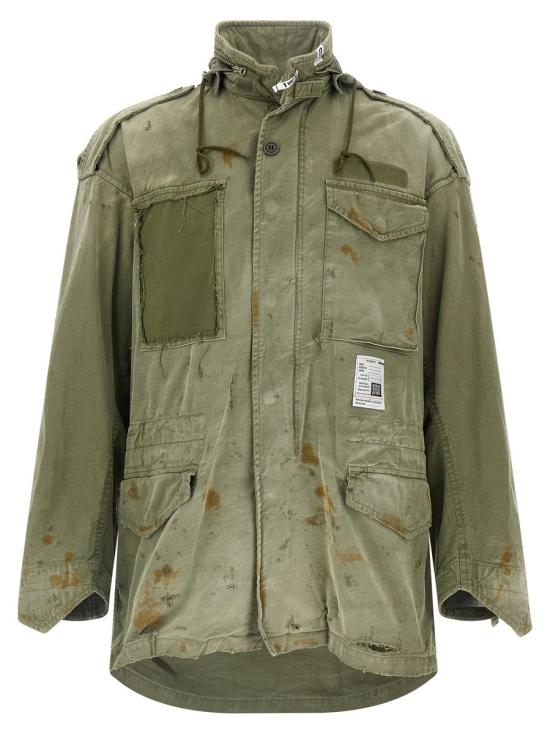 25FW 메종 미하라 야스히로 자켓 J15BL171KHAKI GREEN