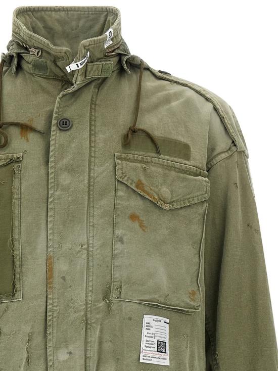 25FW 메종 미하라 야스히로 자켓 J15BL171KHAKI GREEN - MAISON MIHARA YASUHIRO