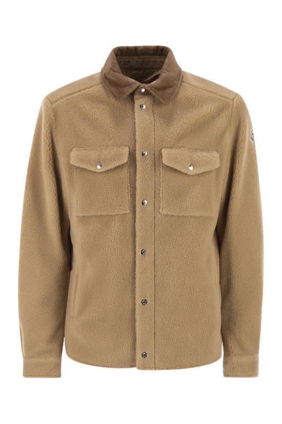 25FW 몽클레어 긴팔 셔츠 K20912F00025809BY 20U Beige