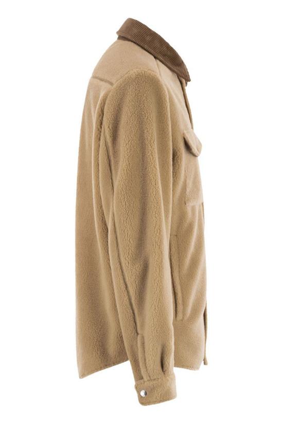 25FW 몽클레어 긴팔 셔츠 K20912F00025809BY 20U Beige - MONCLER