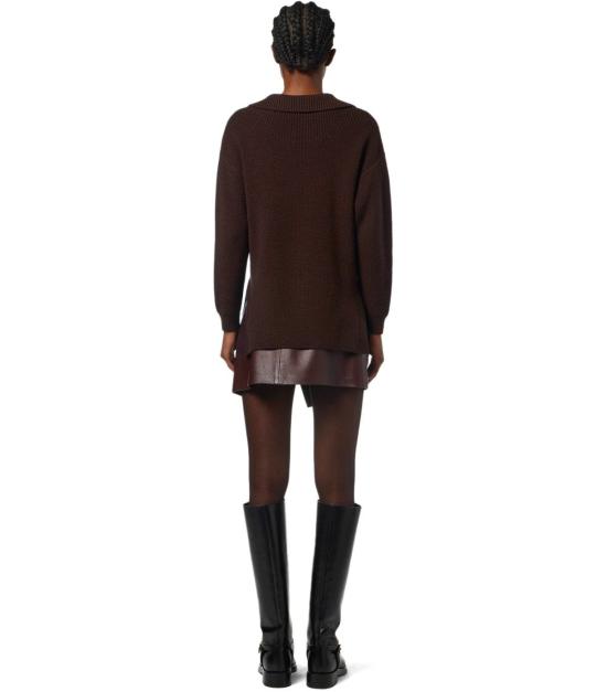 25FW 엘리자베타프랜치 스웨터 MK06S56E2 EA3 38 Brown - ELISABETTA FRANCHI