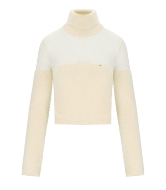 25FW 엘리자베타프랜치 터틀넥 MK54T57E2 DZ9 40 White