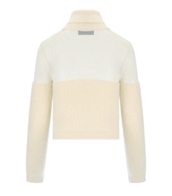 25FW 엘리자베타프랜치 터틀넥 MK54T57E2 DZ9 40 White - ELISABETTA FRANCHI