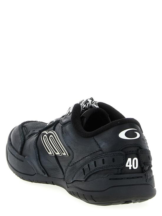 26FW 발렌시아가 햄튼스 미디움 원 아웃 스니커즈 841765WCURB1000 Black - BALENCIAGA