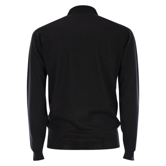 25FW 존스메들리 폴로 티셔츠 BELPER BLACK - JOHN SMEDLEY