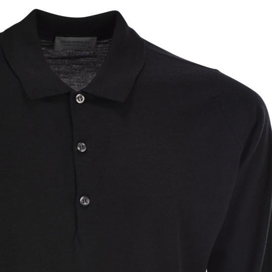 25FW 존스메들리 폴로 티셔츠 BELPER BLACK - JOHN SMEDLEY
