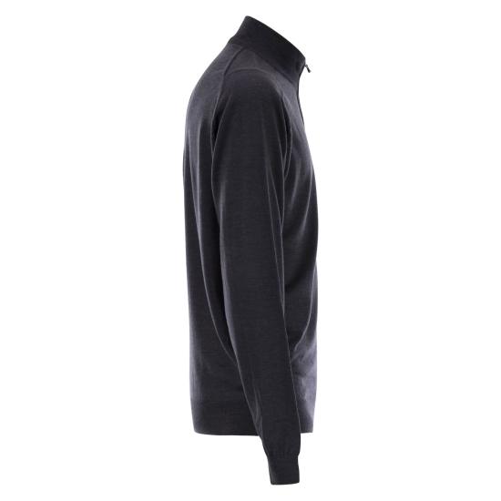 25FW 존스메들리 집업 니트 BARROW ANTHRACITE - JOHN SMEDLEY