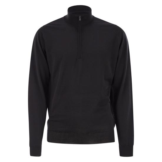 25FW 존스메들리 집업 니트 BARROW BLACK