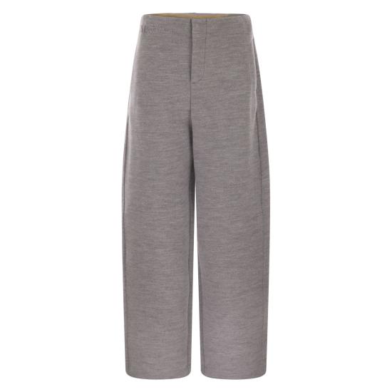 25FW 막스마라 스트레이트 팬츠 2521786039600 GREY