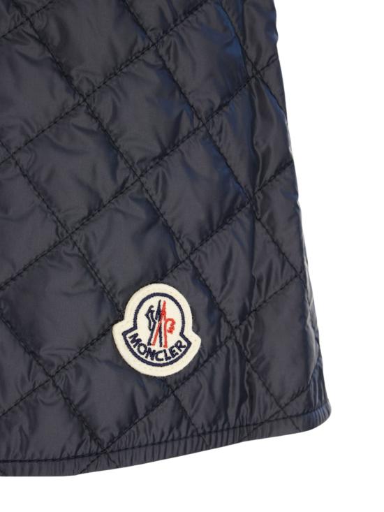 25FW 몽클레어 나일론 패딩 미니 스커트 K20932D00014 788RA778 Blue - MONCLER