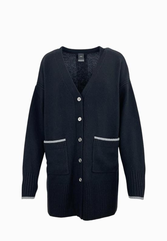 25FW 핑코 가디건 105451A2Q9 Z99 Nero limousine