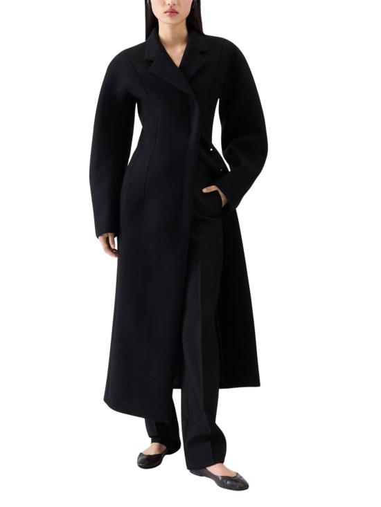 25FW 자크뮈스 코트 25HCOW00107AW 00429990 Black - JACQUEMUS