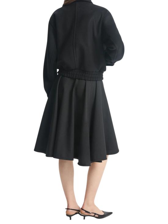 25FW 바이트 스튜디오 미디 스커트 115954 0999 Black - BITE STUDIOS