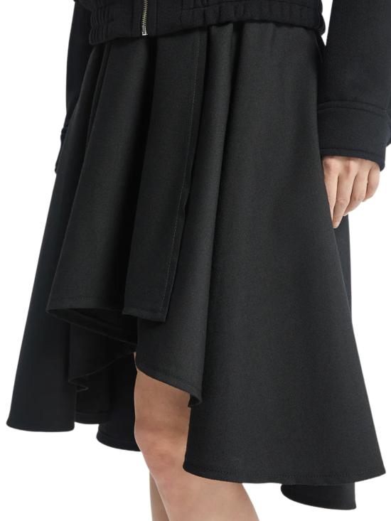 25FW 바이트 스튜디오 미디 스커트 115954 0999 Black - BITE STUDIOS