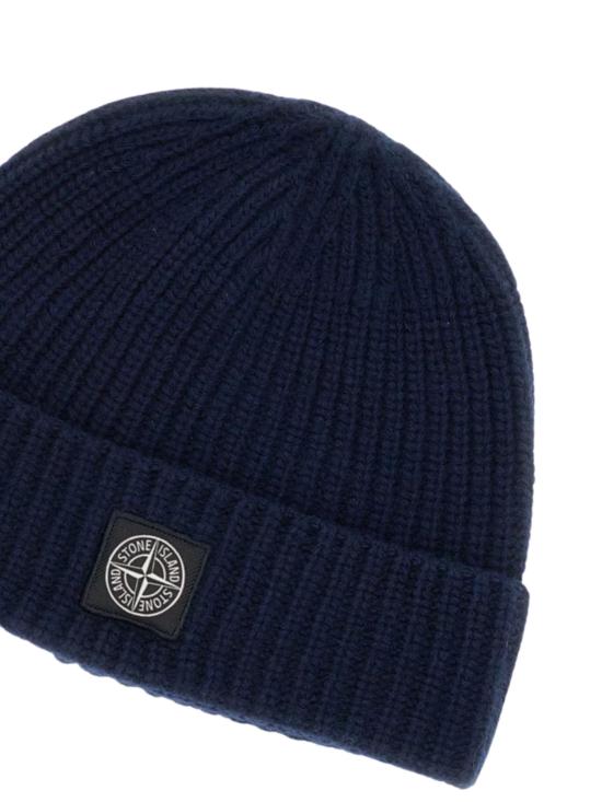 25FW 스톤 아일랜드 비니 N100012S00B4 V0020 Blue - STONE ISLAND