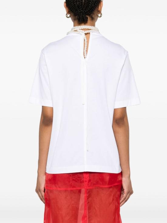 25FW 까르벵 반팔 티셔츠 6251K2108501 WHITE White - CARVEN