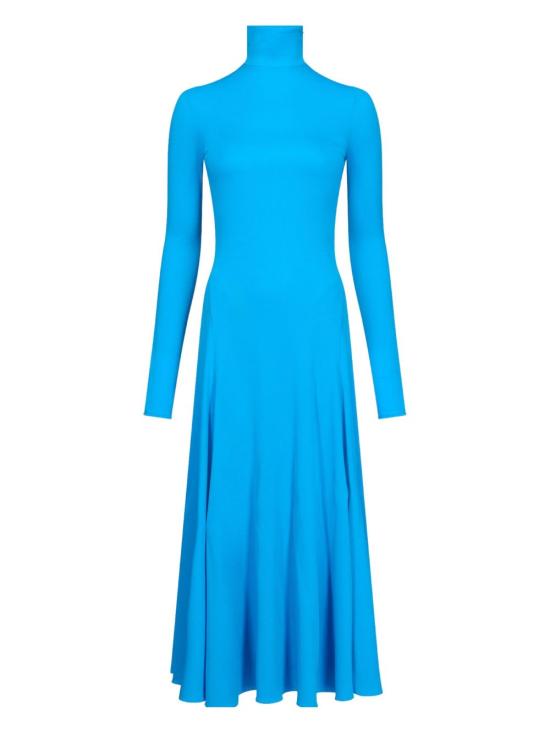 25FW 알라이아 미디 원피스 AA9R2789J070B 556 Azzurro - ALAIA