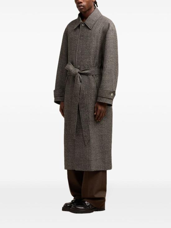 24FW 아미 코트 HCO414 WV00562004 Brown - AMI