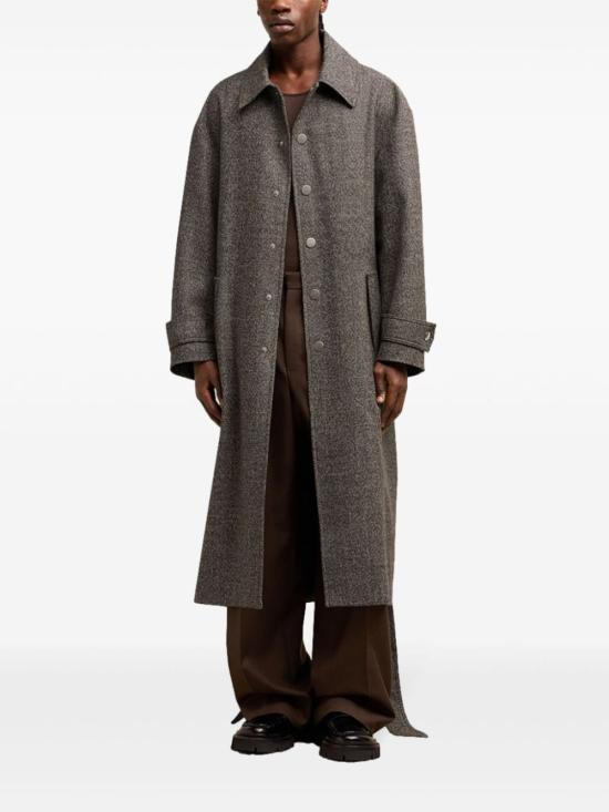 24FW 아미 코트 HCO414 WV00562004 Brown - AMI