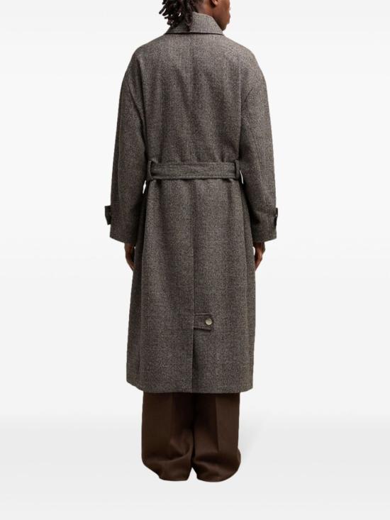 24FW 아미 코트 HCO414 WV00562004 Brown - AMI