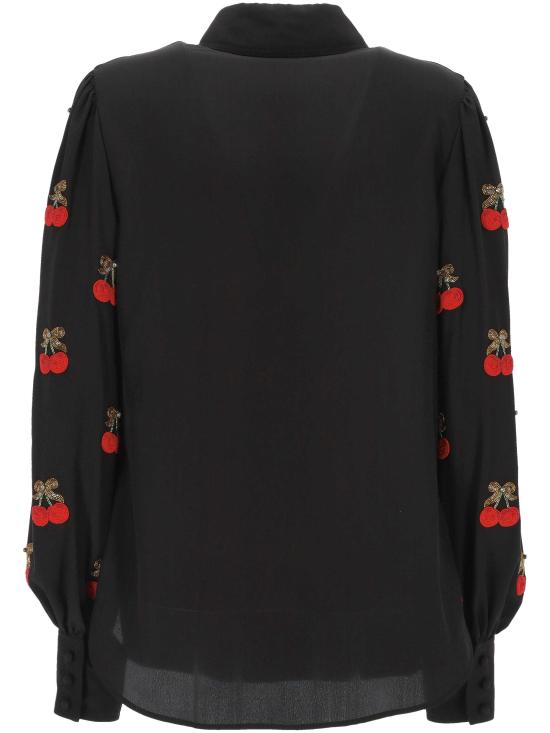 25FW 발렌티노 PAP 셔츠 7B3AB7W5 21BCUE NERO SHERRY - VALENTINO PAP