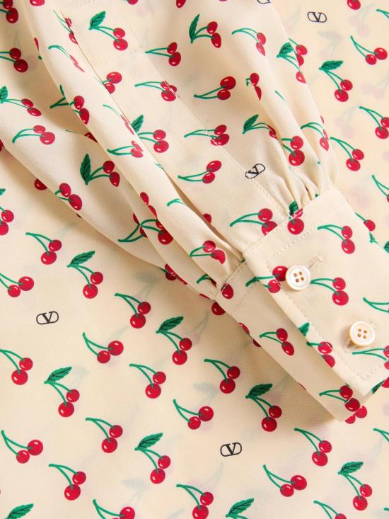 25FW 발렌티노 PAP 셔츠 7B3AB7U0 9M9CRF BETULLA SHERRY - VALENTINO PAP