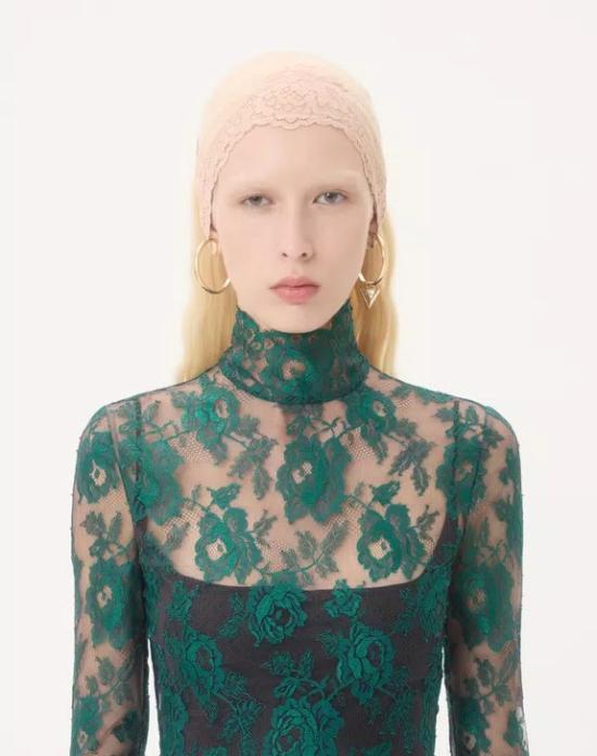 25FW 발렌티노 가라바니 긴팔 티셔츠 7B0AEB40 9S8392 Marine emerald - VALENTINO GARAVANI