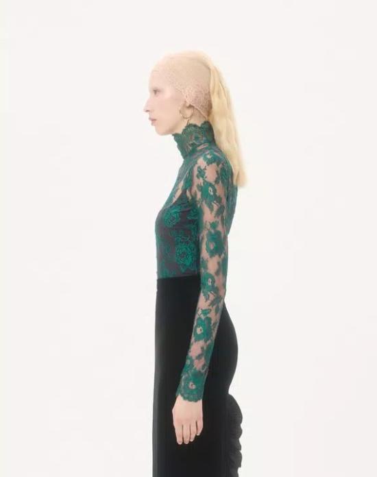 25FW 발렌티노 가라바니 긴팔 티셔츠 7B0AEB40 9S8392 Marine emerald - VALENTINO GARAVANI