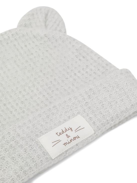 25FW [키즈] 테디 앤 미노우 모자 A25THC0002M0151 013 Grey - TEDDY & MINOU