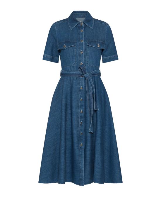 25FW 마렐라 미디 원피스 2523226024200 FAGOTTO001 VIBRANT BLUE